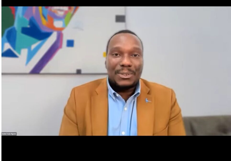 Webinar with new CEO, Sobel Ngom